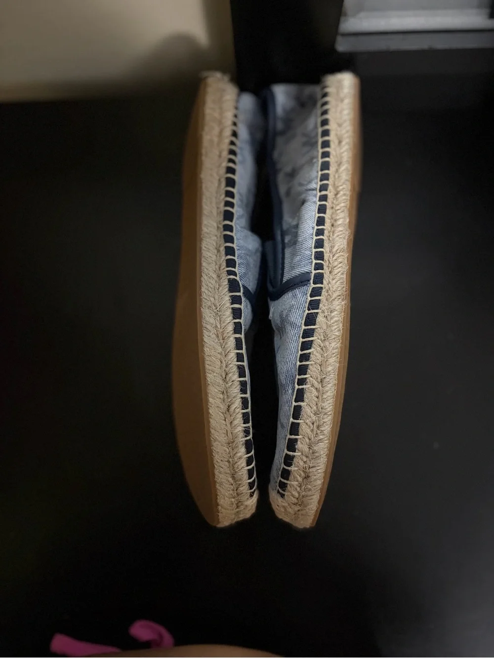 Michael Kors Denim Hastings Logo Jacquard Espadrille